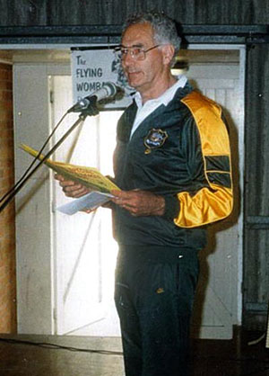 Leon Burwell at the Bicentennial Games in Narrabeen, Sydney in 1988.